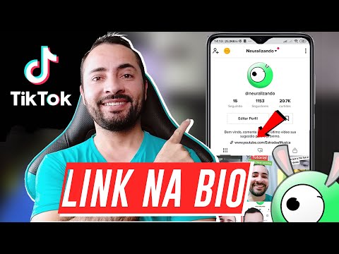 Como ver o link na bio do TikTok?