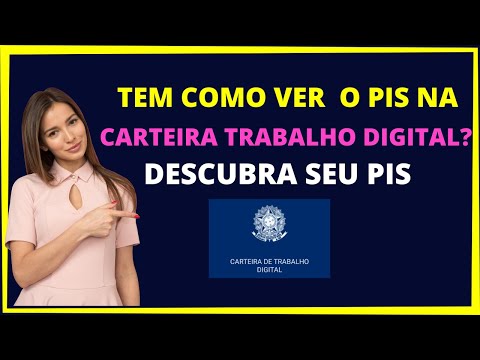 Como ver o PIS na carteira de trabalho digital?