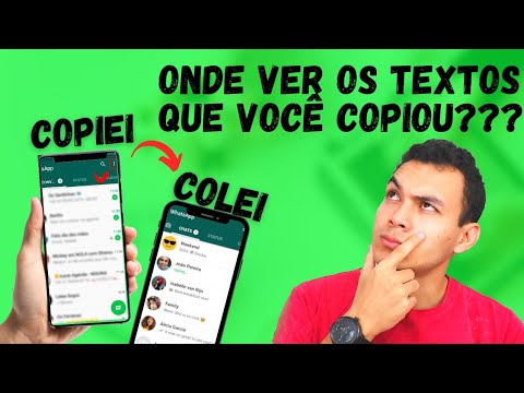 Como ver tudo que eu copiei e colei no celular?