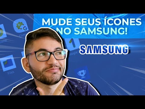 Como voltar os ícones ao normal no Samsung?