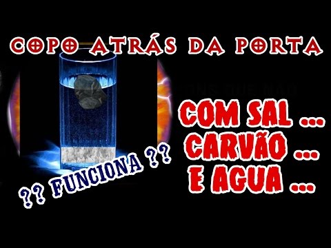 Copo com sal atrás da porta: Para que serve?