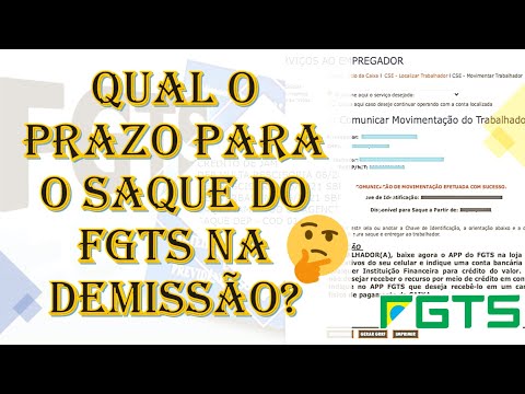 Depois de sacar o FGTS, quantos dias você tem para dar entrada no seguro-desemprego?