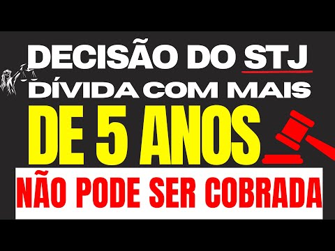 Dívidas com mais de 5 anos podem ser cobradas?