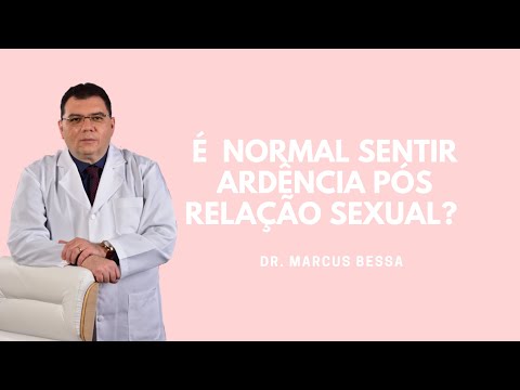 É normal sentir ardência após a relação sexual para os homens?