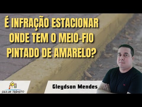 É permitido estacionar em faixa amarela?