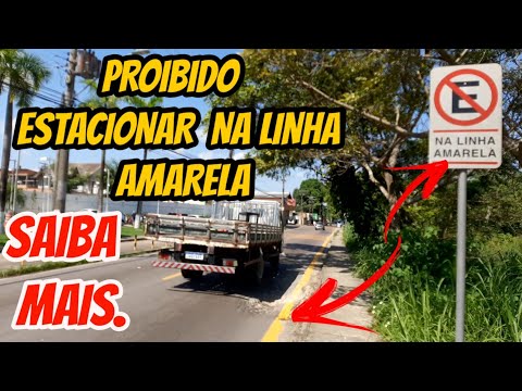 É permitido estacionar em faixa branca contínua?