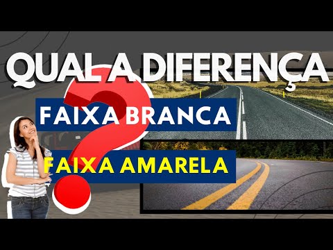 É permitido estacionar na faixa amarela ou branca?