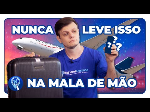 É permitido levar água em voo nacional?