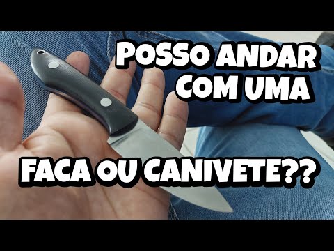 É permitido levar canivete para a escola?