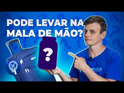 É permitido levar prestobarba na bagagem de mão?