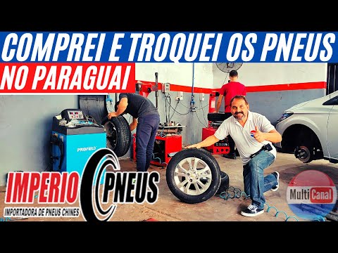 É permitido trazer pneu do Paraguai?