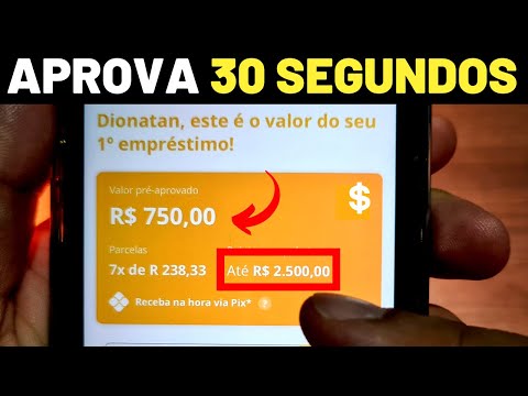 É possível conseguir empréstimo na hora via Pix sendo negativado?