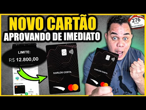 É possível conseguir um cartão de crédito para negativado com limite aprovado na hora?