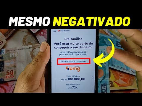 É possível conseguir um empréstimo negativado na hora?