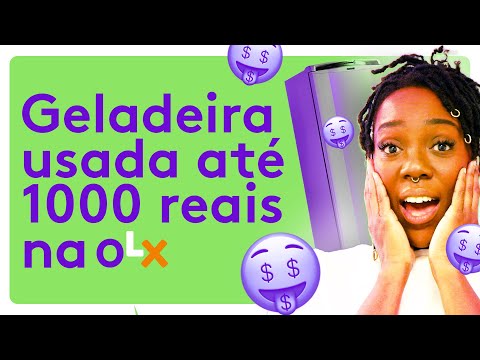 É possível encontrar uma geladeira usada por 200 reais?