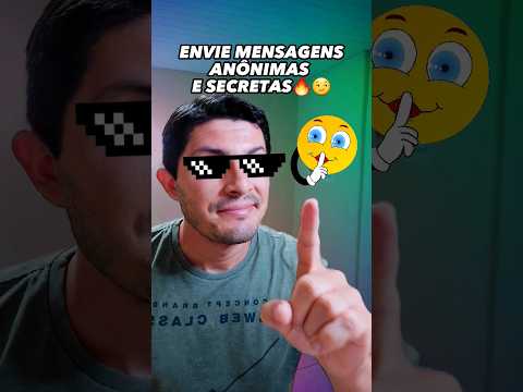 É possível enviar mensagens anônimas no WhatsApp?