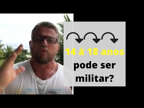 É possível fazer um curso militar sendo menor de 18 anos?