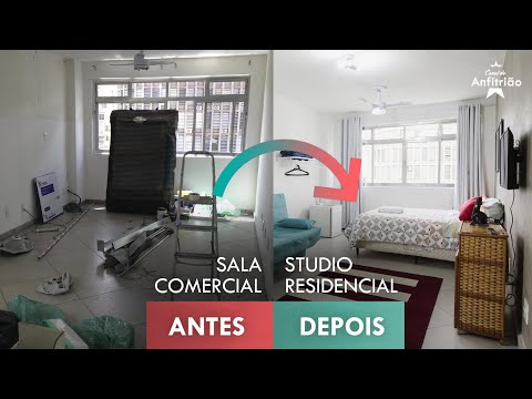 É possível morar em uma sala comercial?