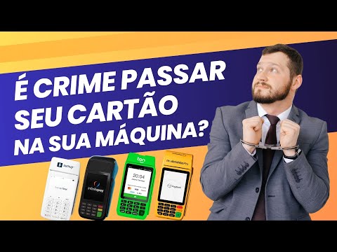 É possível passar cartão na própria maquininha?