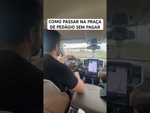 É possível passar no pedágio sem pagar?