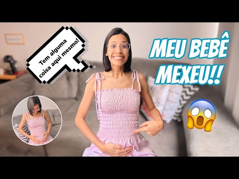 É possível sentir o bebê mexer com 3 meses?