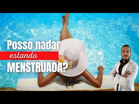 É seguro entrar na piscina menstruada?