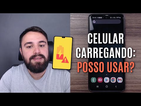 É seguro usar o celular enquanto ele está carregando?