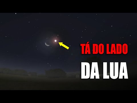 Estrela perto da Lua é um planeta?