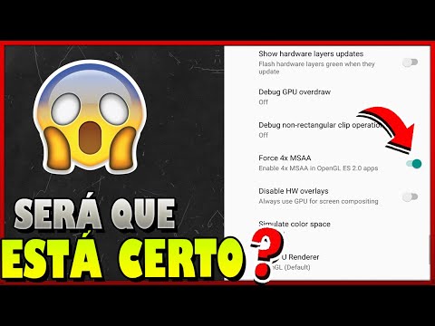 Forçar 4x MSAA realmente melhora o desempenho?