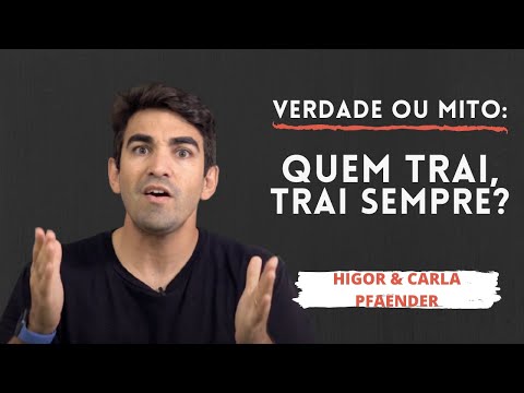 Homens que traem realmente mudam?