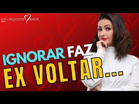 Ignorar o ex faz ele correr atrás?