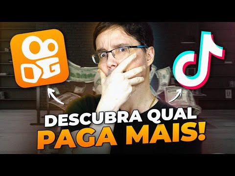 Kwai ou TikTok: Qual paga mais?