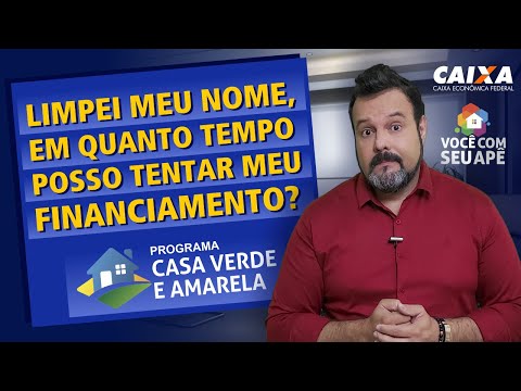 Limpei meu nome, posso fazer financiamento na Caixa?