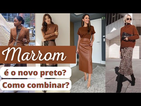 Marrom combina com que cor?