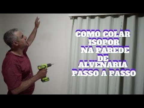 Massa corrida cola isopor na parede?