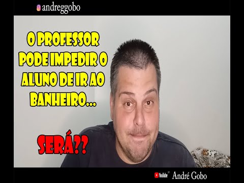 O aluno pode ir ao banheiro quando quiser?