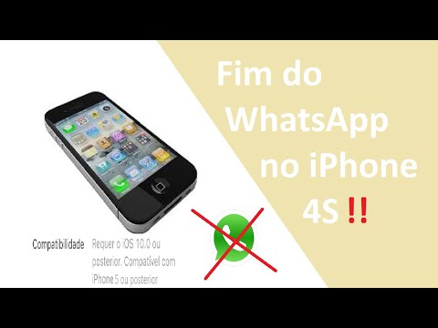 O iPhone 4S consegue usar o WhatsApp?