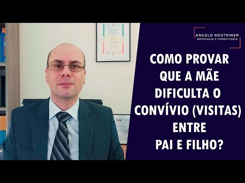 O pai pode deixar o filho com terceiros no dia da visita?