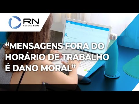 O patrão pode mandar mensagem fora do horário de trabalho?