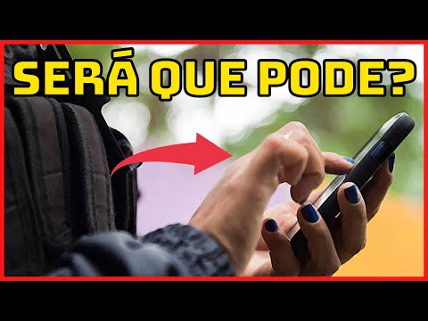 O policial pode pegar meu celular?