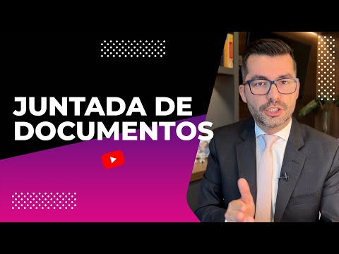 O que acontece depois da juntada de documento comprobatório?