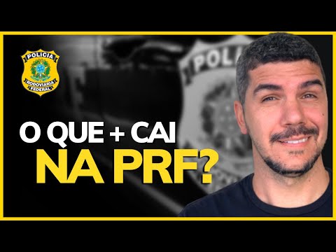 O que cai na prova da PRF?