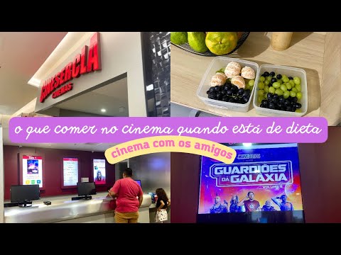 O que comer no cinema se estou de dieta?