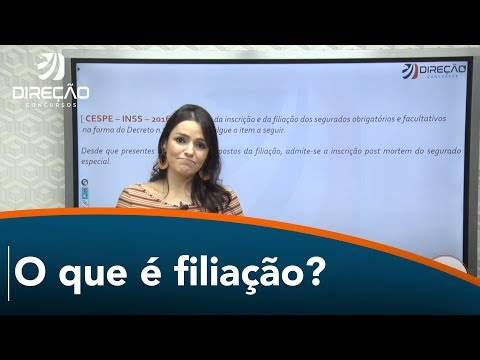 O que é filiação?