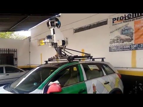 O que é o carro do Google Maps?