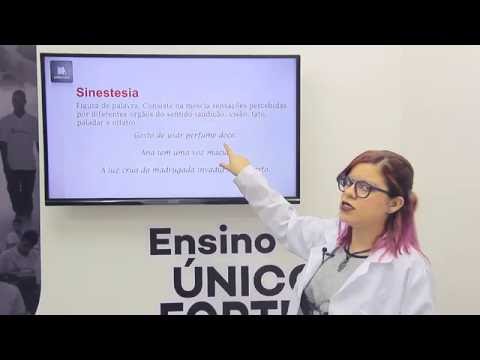 O que é sinestesia e como ela se manifesta como figura de linguagem?