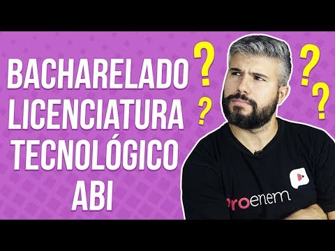 O que é um bacharelado?