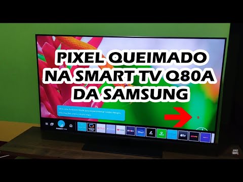 O que é um pixel queimado na TV?