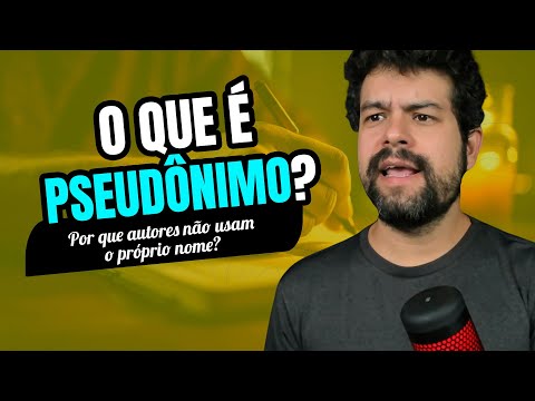 O que é um pseudônimo?