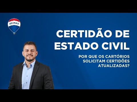 O que é uma certidão de estado civil?